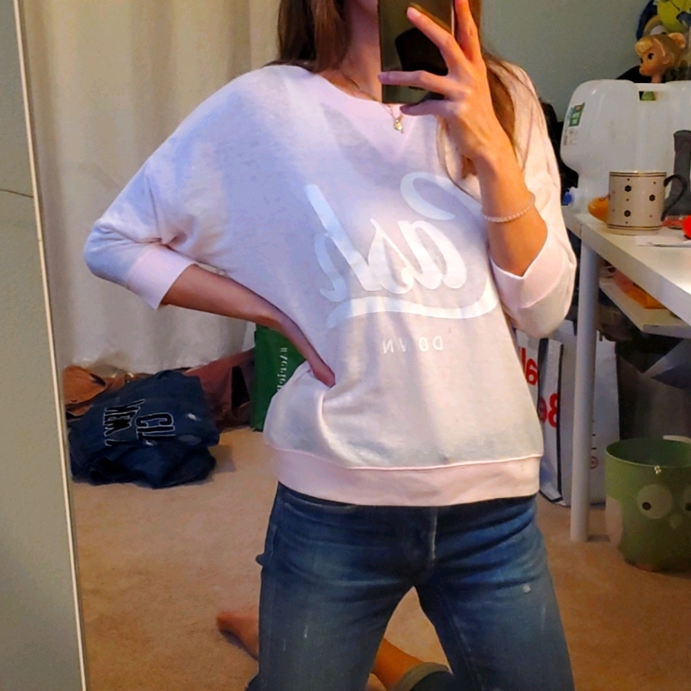 Moussy quarter sleeves sweatshirt